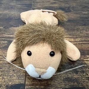 Soft n Cuddly Lion Bean Bag Plush